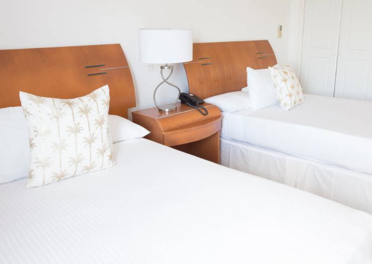 Deluxe oceanfront double Coral Princess Hotel & Dive Resort  Cozumel